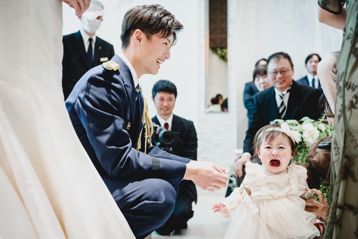 リンガガールにはお二人のお子様が頑張ってくれました