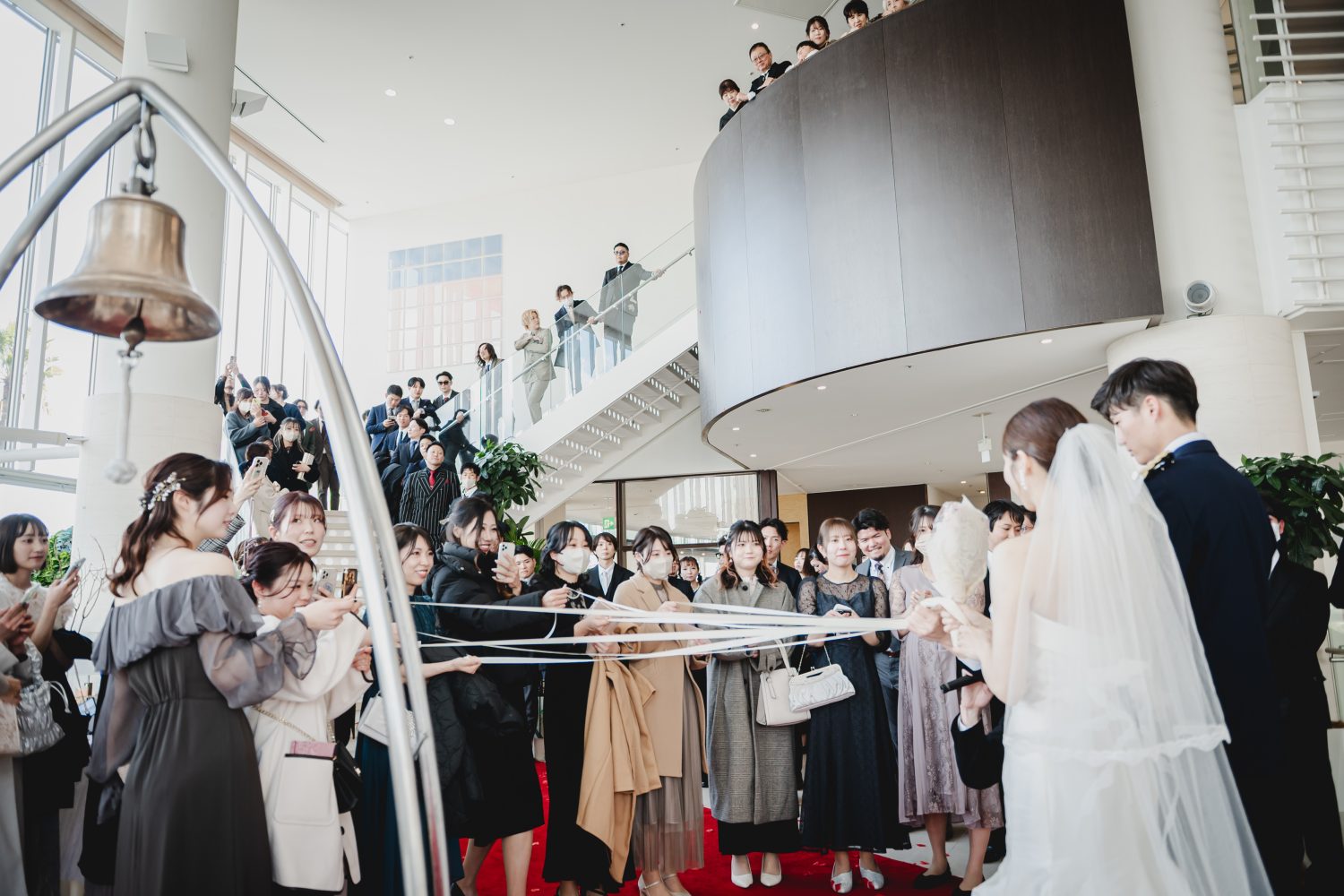 新婦様からは手作り「コスメブーケプルズ」を💐