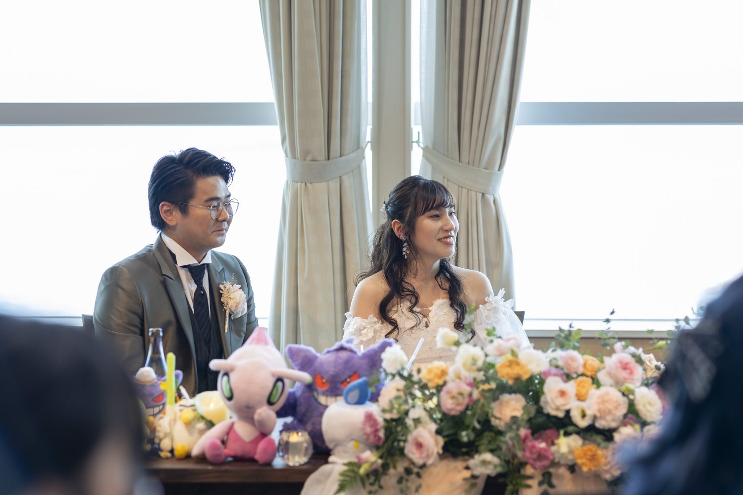 披露宴会場「カトレア」での披露宴がスタート