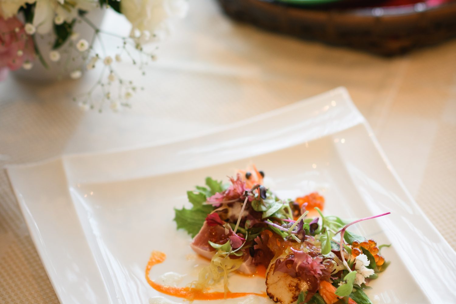 錦江湾からの贈り物
～海の宝石サラダ仕立て～